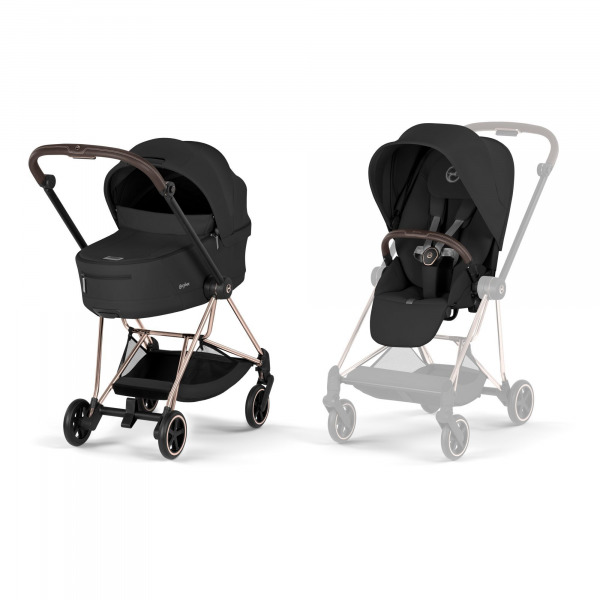 CYBEX Platinum Mios 2in1 Comfort - Rose Gold / Sepia Black 2026